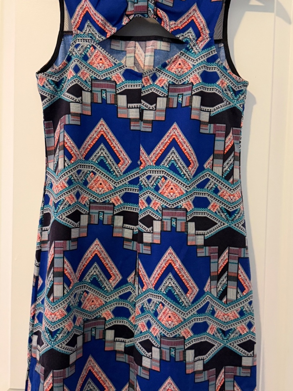 Geometric Pattern Dress - Picture 2 of 2